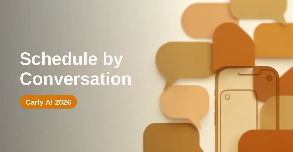 Featured image for Carly AI in 2026: Scheduling Executives Over Email and SMS, No Booking Links