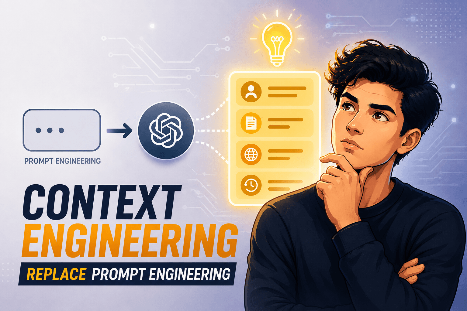 Featured image for Context Engineering: The Skill That's Replacing Prompt Engineering in 2026