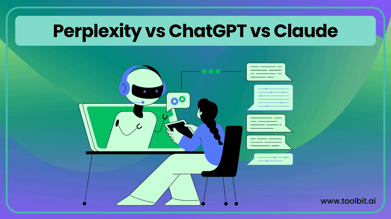 Featured image for Perplexity vs ChatGPT vs Claude: The AI Battle, Comparison Guide - Updated August 2025