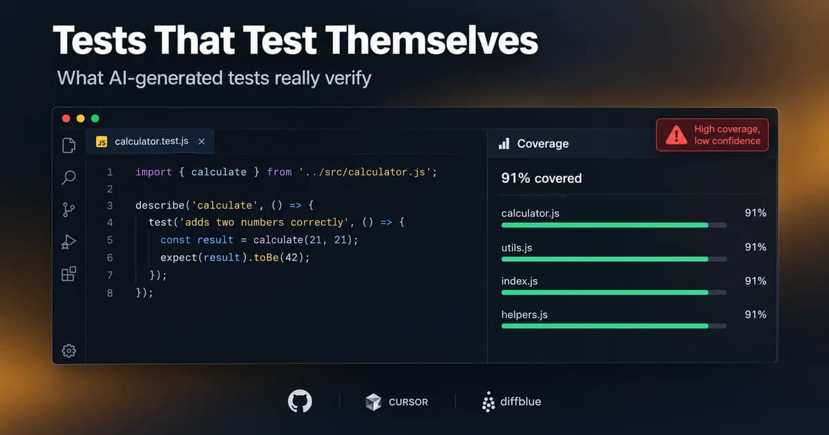 Featured image for The Tautology Trap: What AI-Generated Tests Actually Verify (2026)
